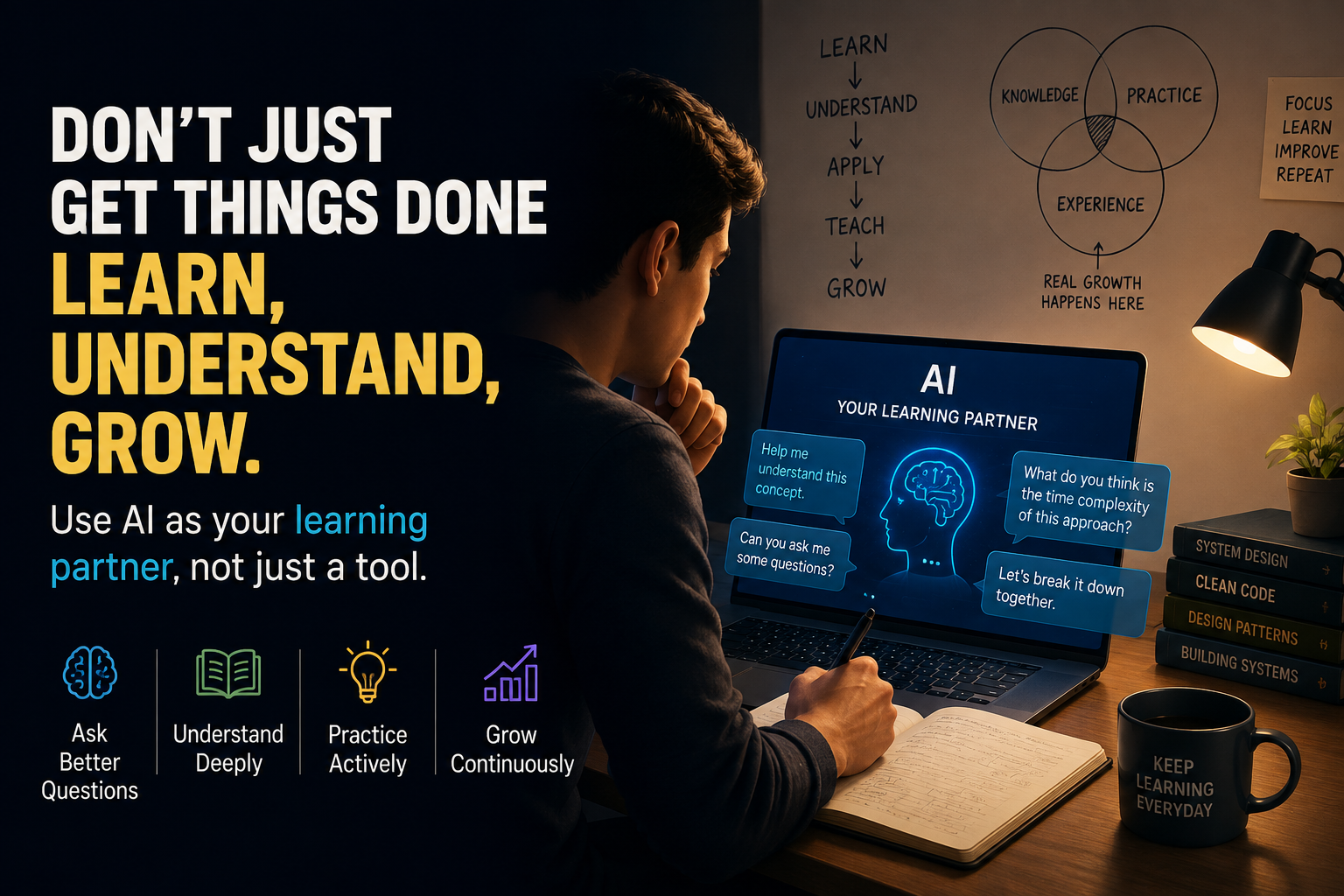 Stop Using AI Only to Get Things Done